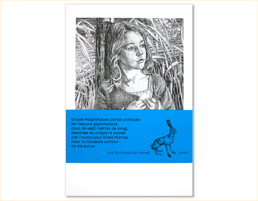 Cartes postales issu de l'œuvre Médusa de Gilles Marrey