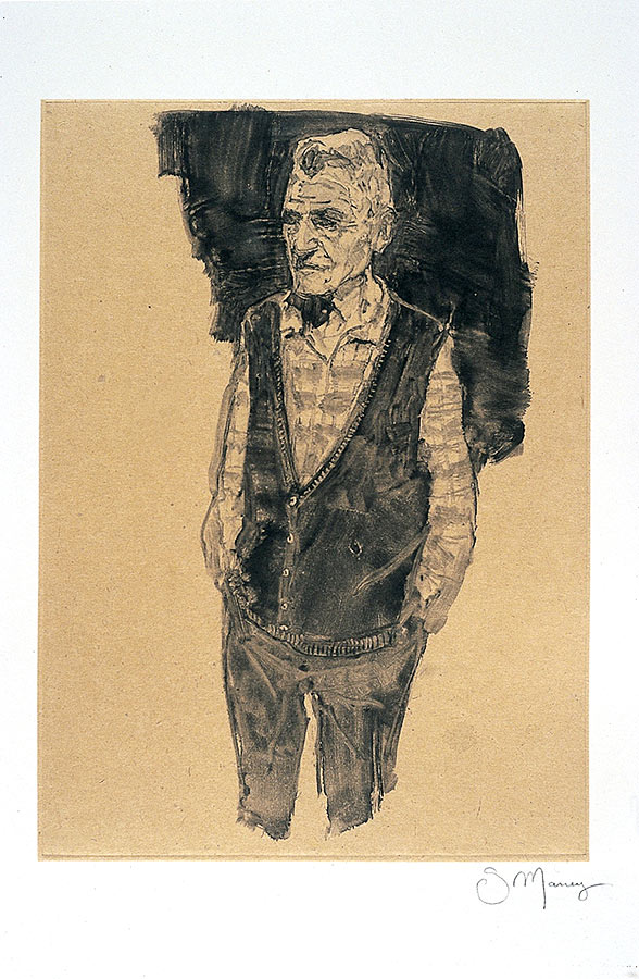 Papé. Monotype, 34 x 22 cm, 2008