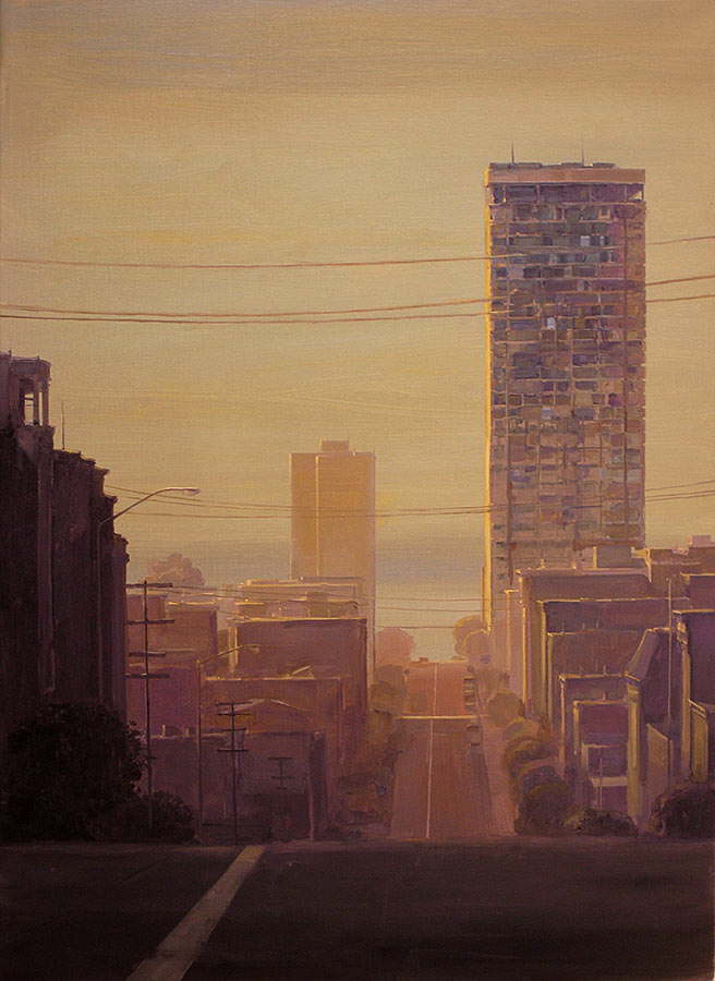 San Francisco. Huile sur toile, 100 x 73 cm, 2008