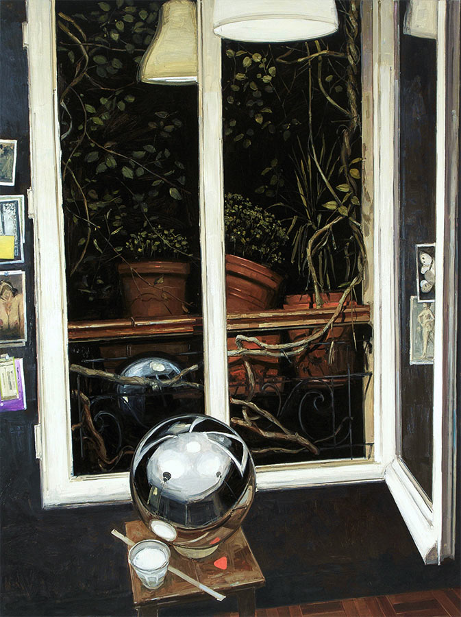 Fenêtre 1. Huile sur toile, 180 x x136 cm, 2011